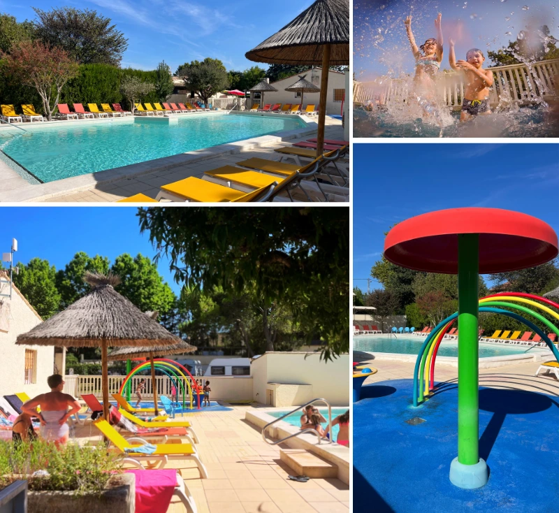 Notre espace piscine chauffée