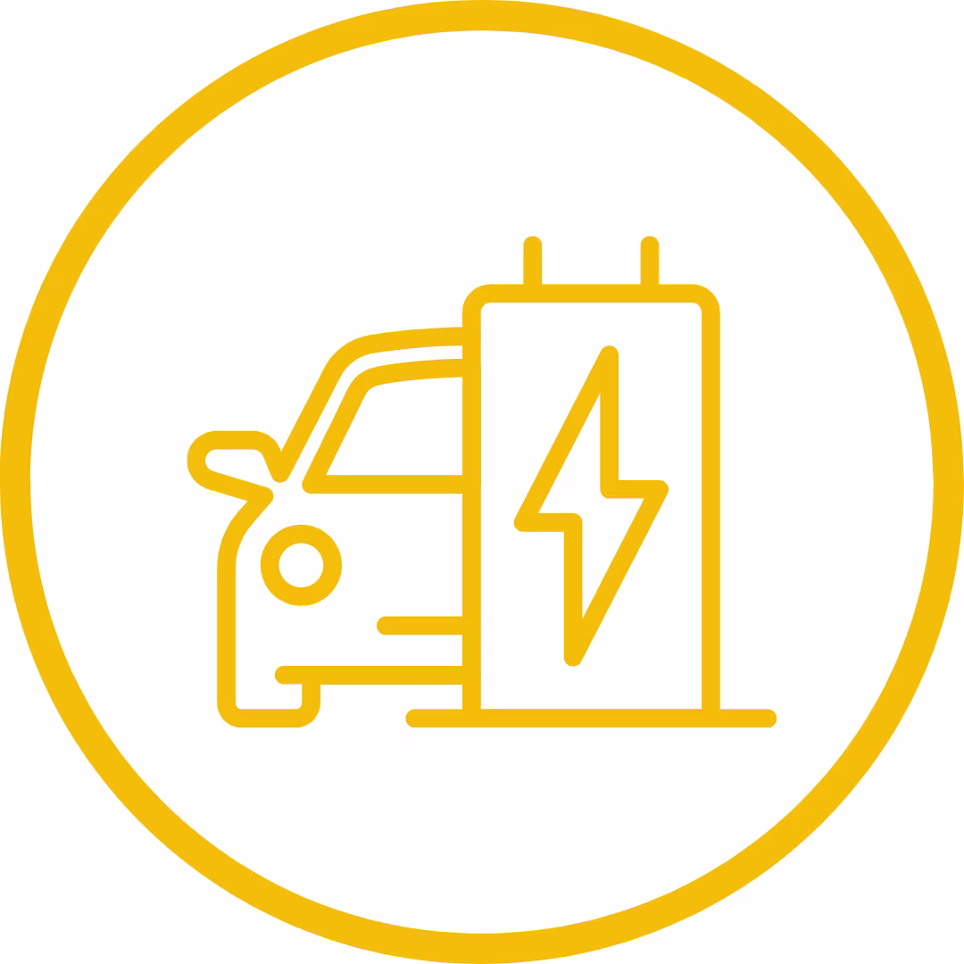 Borne de recharge électrique