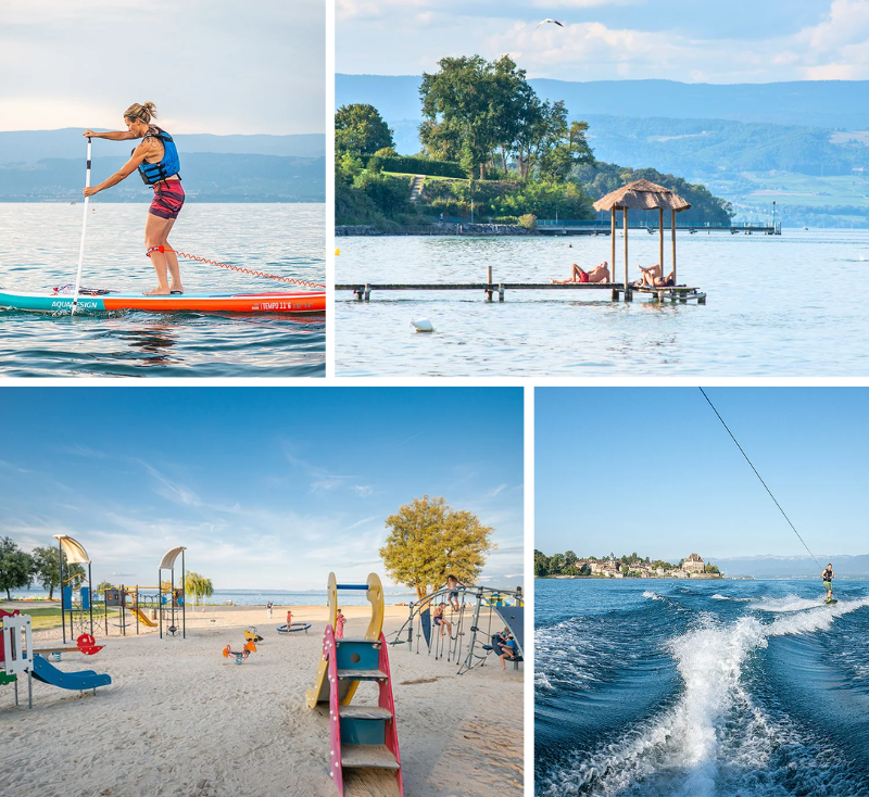 À deux pas, le Léman